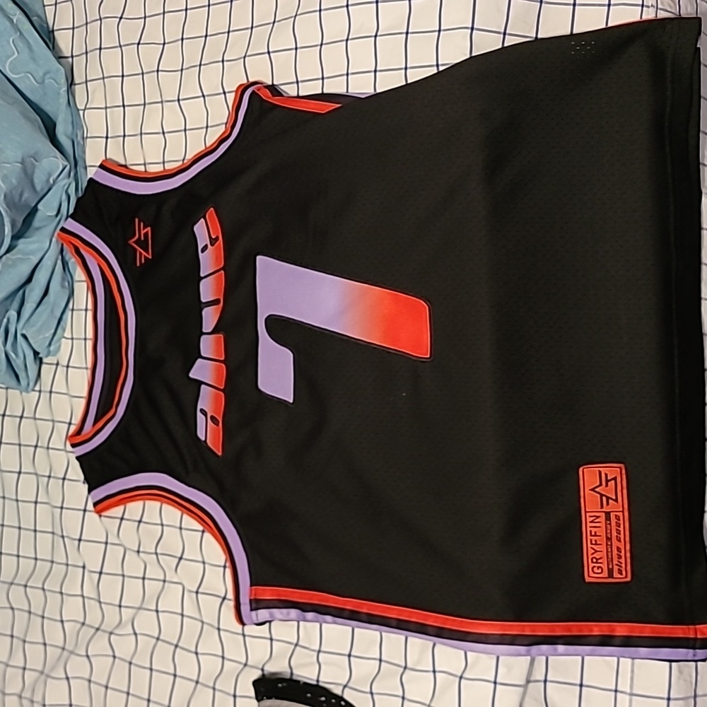 Gryffin Alive Tour Basketball Jersey Size Medium